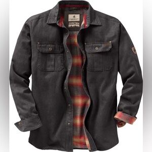 Legendary Whitetails Men's Tarmac Flannel Lined Jacket size Large